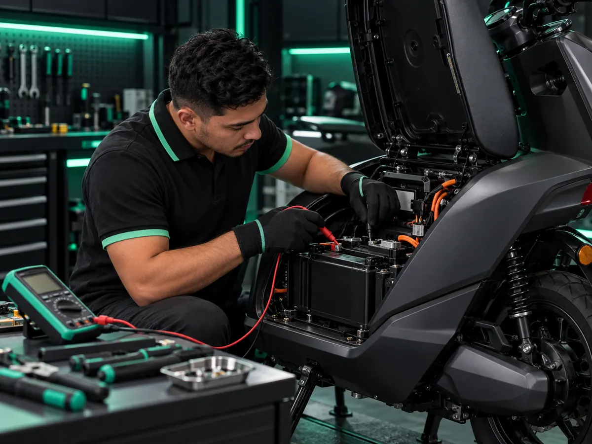 Motos eléctricas — servicio técnico